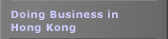 Doing Business in Hong Kong