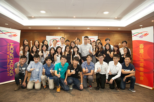 	Gathering for summer interns in Singapore 2016