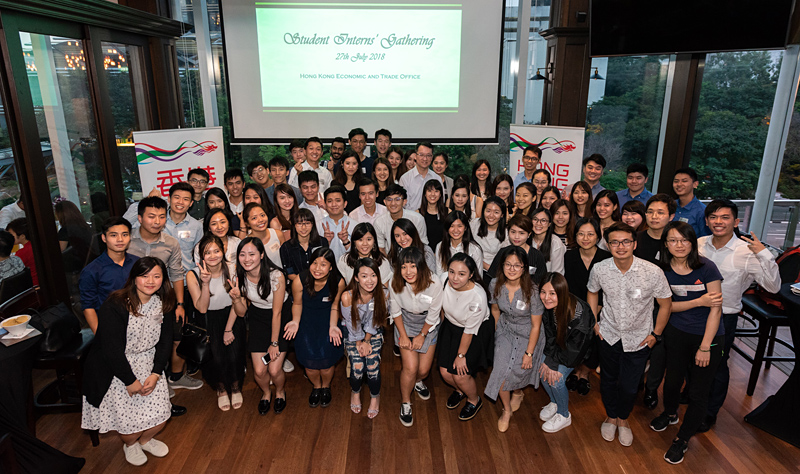 Summer interns' gathering in Singapore